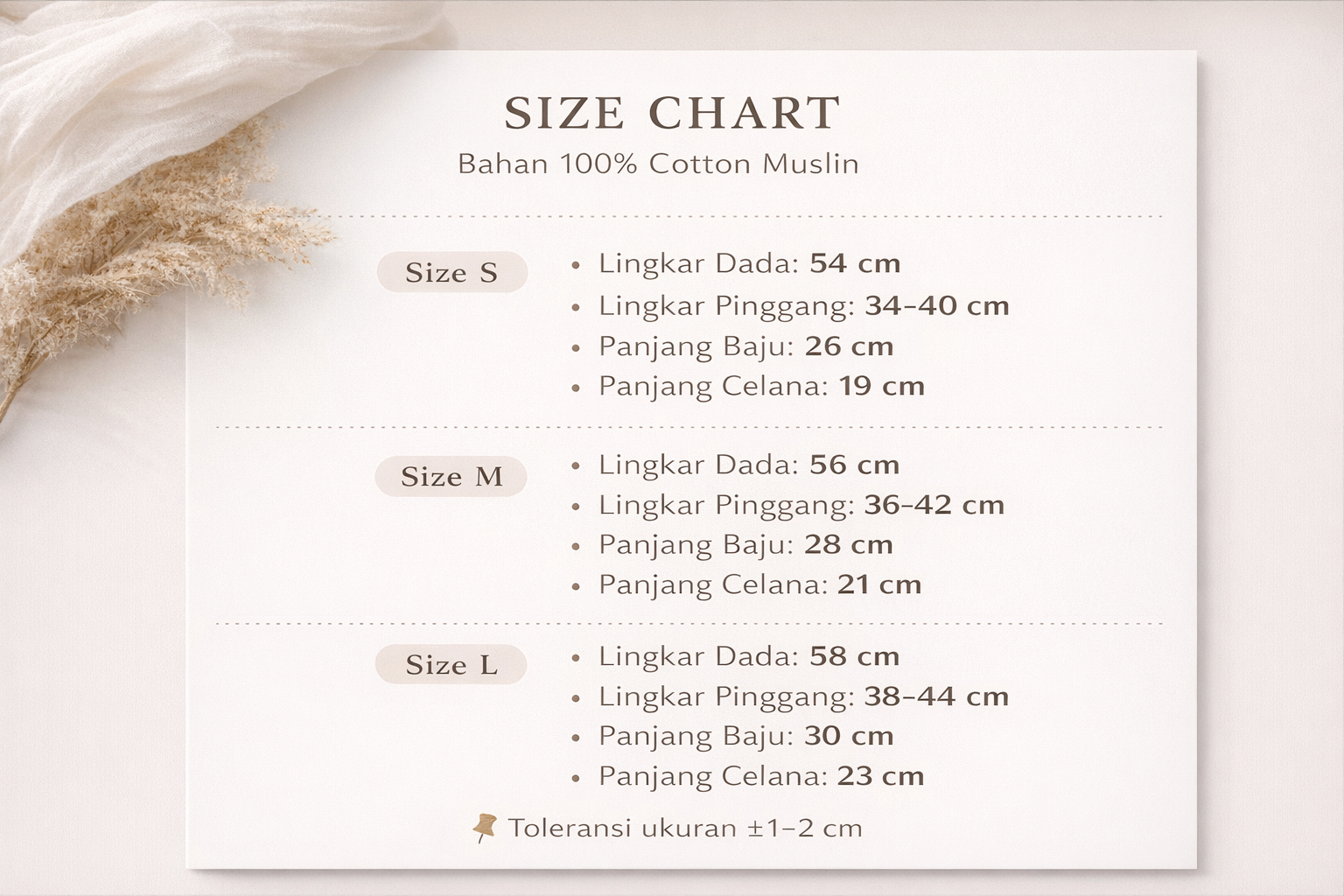 Dedehappy Setelan Baju Anak Perempuan Anti Iritasi Cotton Muslin Premium - Gambar 3